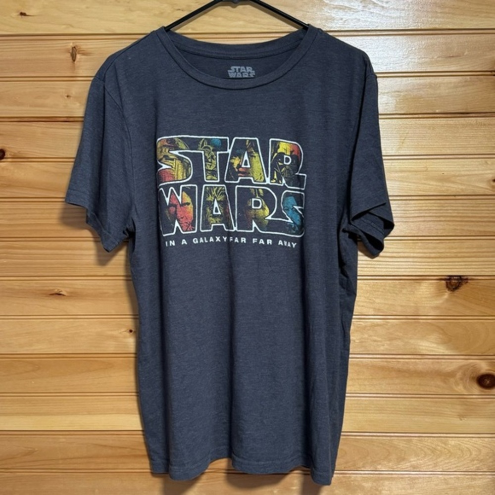 Mad Engine Star Wars “in a Galaxy Far, Far Away” Dark Gray Men’s Size 2XL